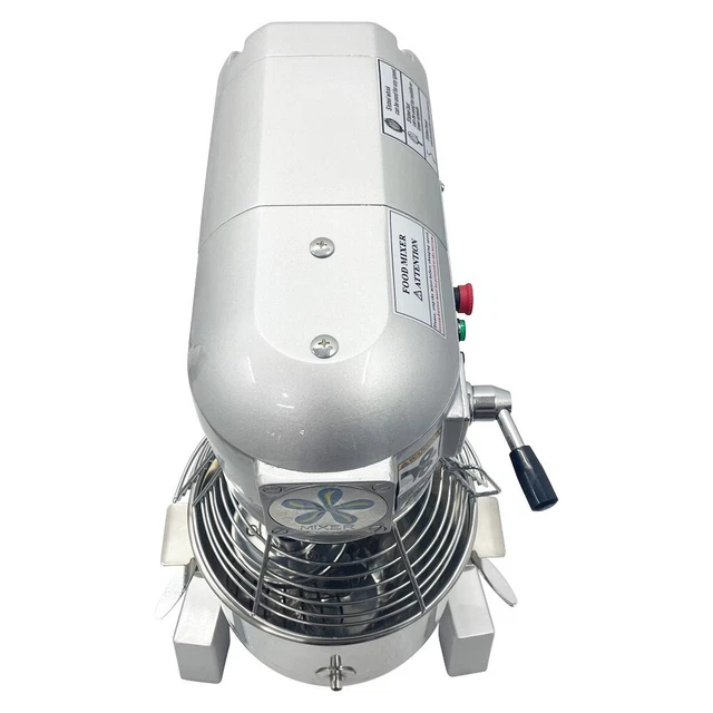 Teig Lebensmittelmixer 3 Gang 450w 10L Bäckerei Mixer Rührer Mischmaschine 4