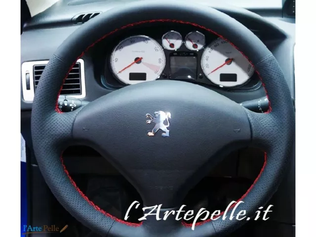 Aplati Tuning volant Peugeot 206 2n* Couverture en cuir de volant, pièces  d'auto reconditionnées - Boutique en ligne speedautot