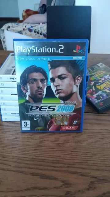 Pes 2008 Pro Evolution Soccer Ps2 Playstation 2 Gioco Italiano Completo Calcio