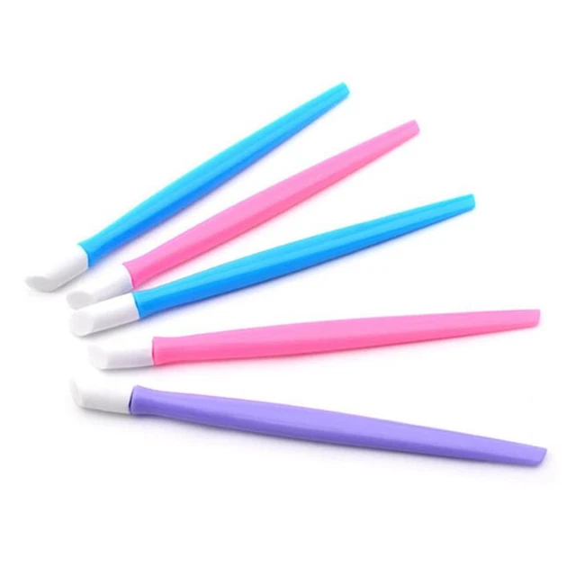 1Pc Nail Art Orange Wood Stick Cuticle Pusher Remover Pedicure Manicure Tool *