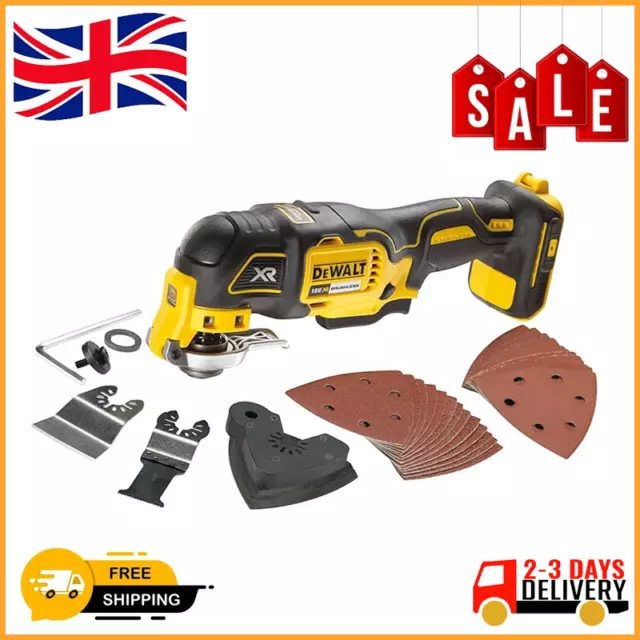 DeWalt DCS355N-XJ 18V XR Brushless Oscillating Multi Tool With Acc. Set