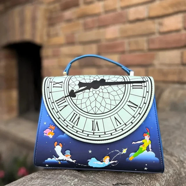 LOUNGEFLY DISNEY PETER Pan Glow Clock Crossbody 70.00 PicClick