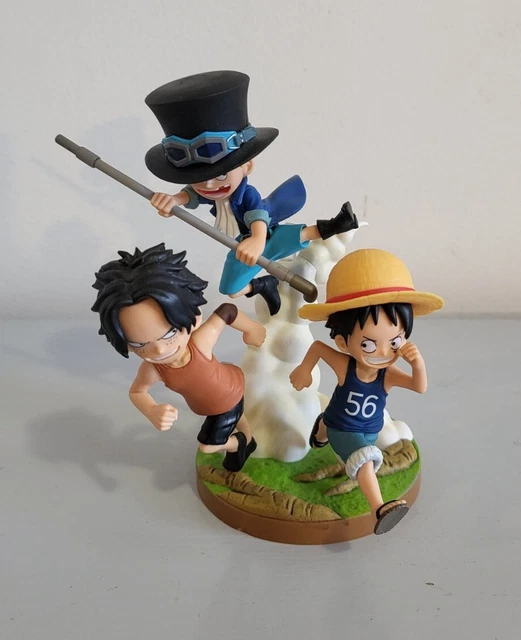 One Piece Dramatic Memories Ichibansho PVC Statue Ace & Sabo & Luffy 10 cm main image 0