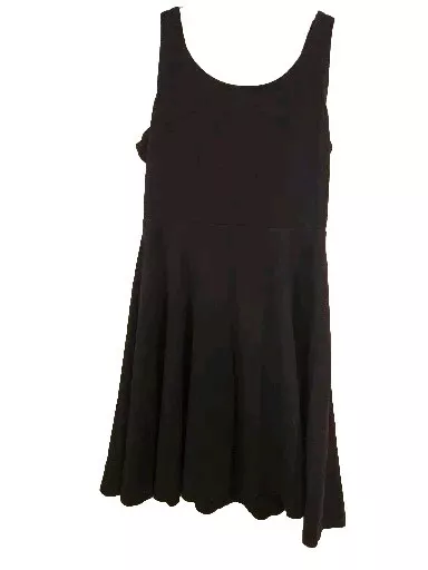 Express Sleeveless Mini  Dress Sz M ALL BLACK