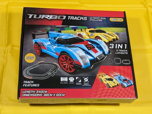 Turbo Tracks - Ultimate Dual Challenge (3 in 1, 3 track layouts)