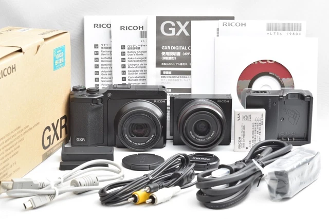 EXC++ RICOH GXR w/A12 28mm + P10 28-300mm from JAPAN #1371