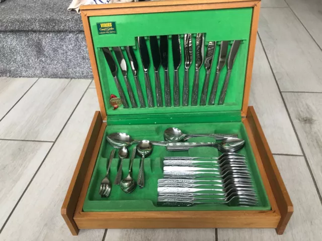 Viners Country Garden Cutlery Canteen in Box