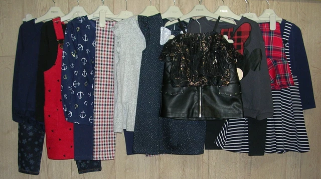 RIVER ISLAND GAP H&M etc Girls Bundle Tops Dress Leggings Skirt Age 4-5 110cm