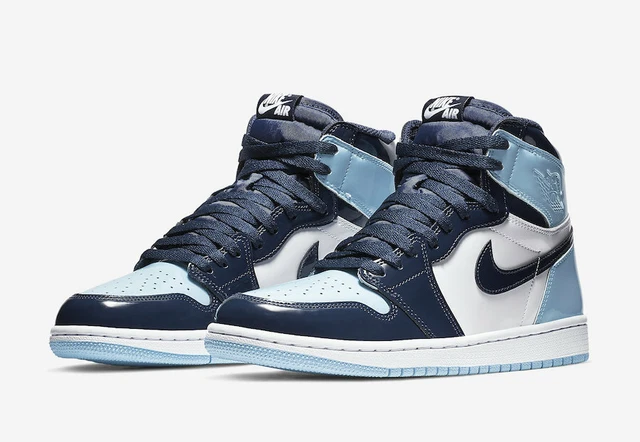 Nike Air Jordan 1 Retro High OG UNC Blue Chill WMNS Size 7-9 Obsidian CD0461 401 Nike Air Jordan 1 Retro High OG UNC Blue Chill WMNS Size 7-9 Obsidian CD0461 401