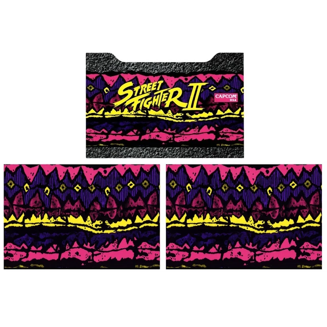 Arcade1up Riser Stickers STREET FIGHTER 2 Arcade 1up Cabinet Riser Graphics Decals Stickers EUR ...
