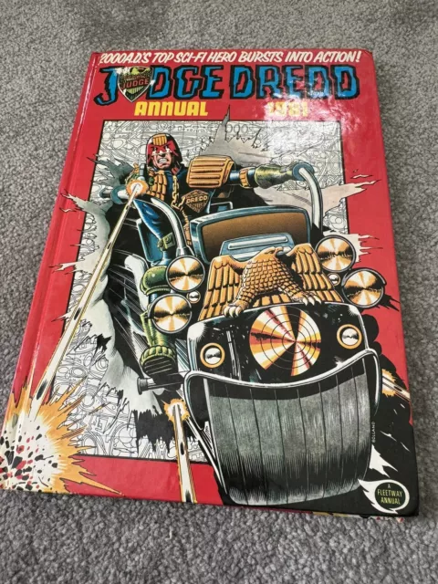 Judge Dredd Annual 1981 - Hardcover - Good Condition