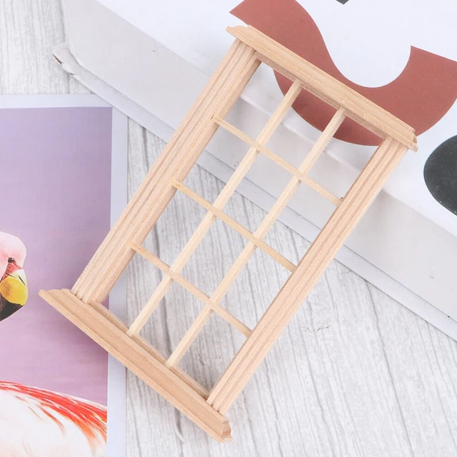 Photo Encadrée Miniature 1:12 Trevor L’ours En Peluche – Art Fait Main UK