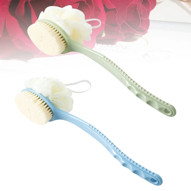2 Pcs Peeling-Duschbürste Badekugel Peeling-Körperbürste Badebürste Gittergewebe