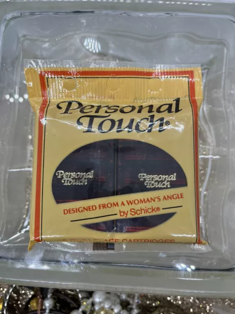 Cartuchos de hoja doble Schick Personal Touch 8 raros