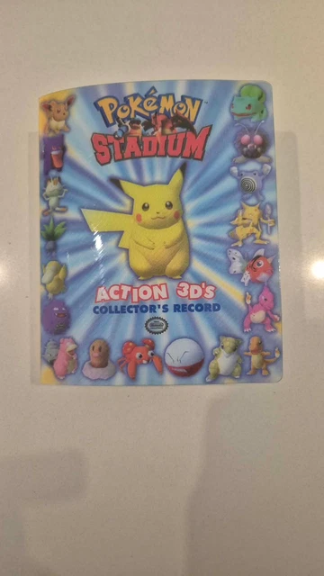 POKEMON STADIUM ACTION 3D's Collectors Record 100% COMPLETE SET + Meowth 51/51 $234.00 - PicClick AU POKEMON STADIUM ACTION 3D's Collectors Record 100% COMPLETE SET + Meowth 51/51 $234.00 - PicClick AU