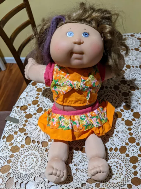 Big CPK Cabbage Patch DOLL with 2-pc Outfit Clothes OAA Vintage 2004