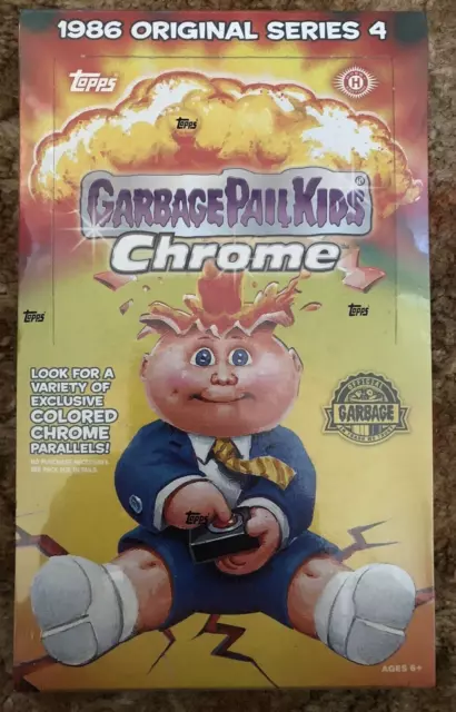 2021 Topps Garbage Pail Kids Chrome 4th Series Factory Sealed  Blaster Box