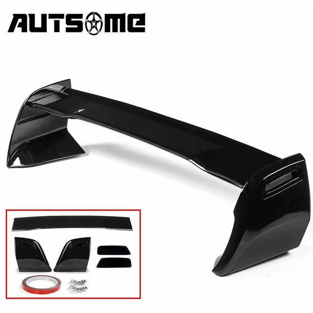 For Evolution EVO 7 8 9 03-07 JDM Sport Style Black Rear High Wing Trunk Spoiler For Evolution EVO 7 8 9 03-07 JDM Sport Style Black Rear High Wing Trunk Spoiler