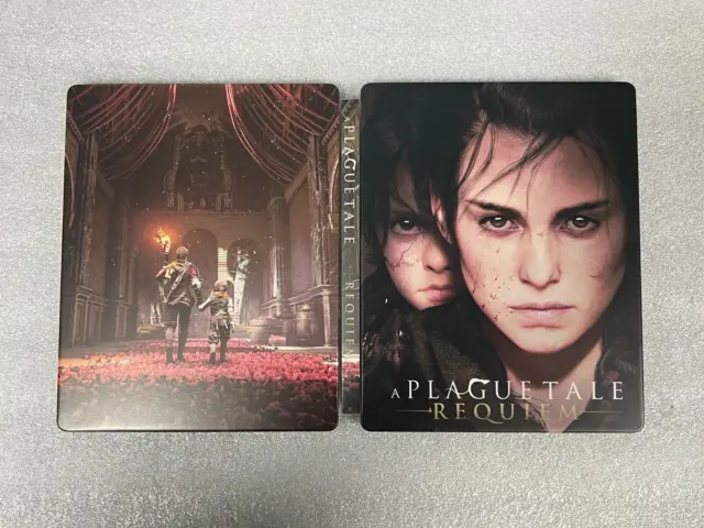 A Plague Tale Requiem Custom mand steelbook case (NO GAME DISC) for PS4/PS5/Xbox