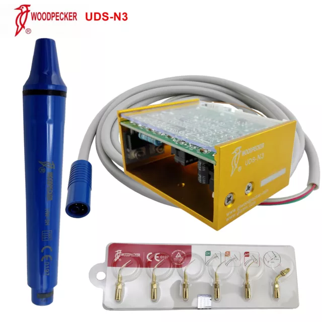 Woodpecker UDS-N3 Dental Ultrasonic Scaler HW-3H Handpiece Built in Fit Chair