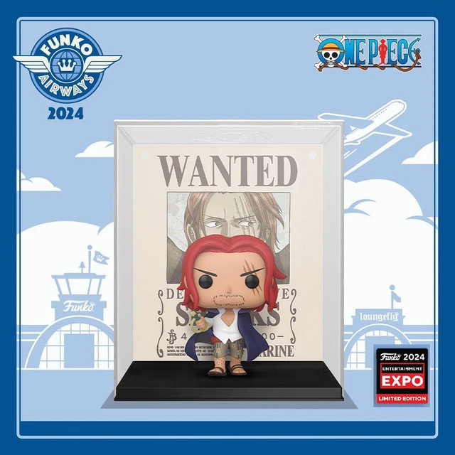 FUNKO C2E2 2024 Expo Shanks Wanted Poster Shared Pop [PREORDER