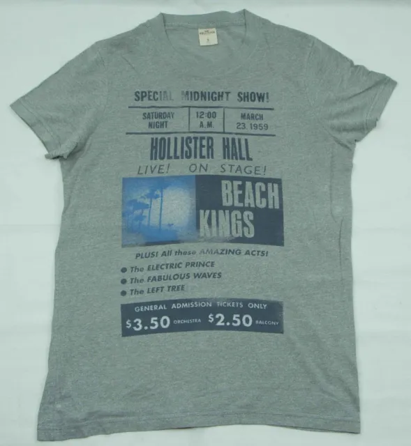 T Shirt Da Uomo Hollister Taglia S - M ( Etichetta S) Vgc //[[