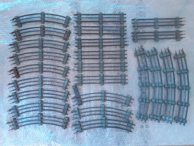 Lot De Rails Et Accessoires Train Électrique JEP Échelle 0 – Aiguillages, Signaux Lumineux, Heurtoirs