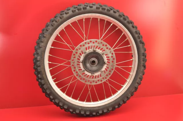 2005 03-17 HONDA CRF150F CRF150 F Front Wheel Rim Hub Tire Brake Rotor 19x1.40