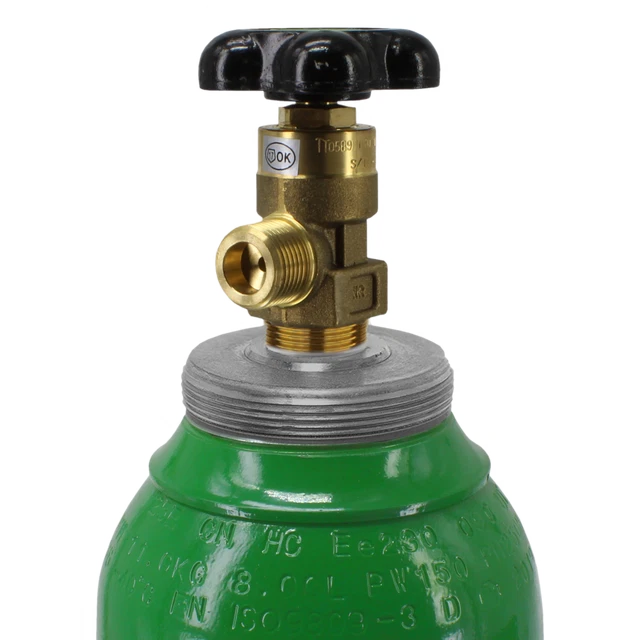 Bouteille D'Argon Neuve 8 Litres (1,5 M3) Pour Soudage - Pression 150 Bar - Marque Vogelmann