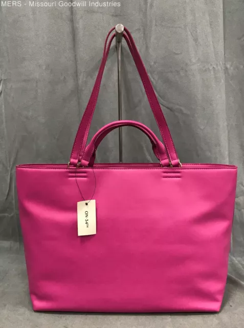 On 34th Leightonne Fuchsia Purple Tote Purse