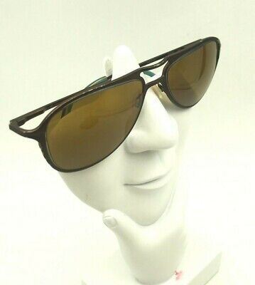 Vintage La Eyewear One Pair Crow Brown Titanium Pilot Sunglasses FRAMES ONLY 2