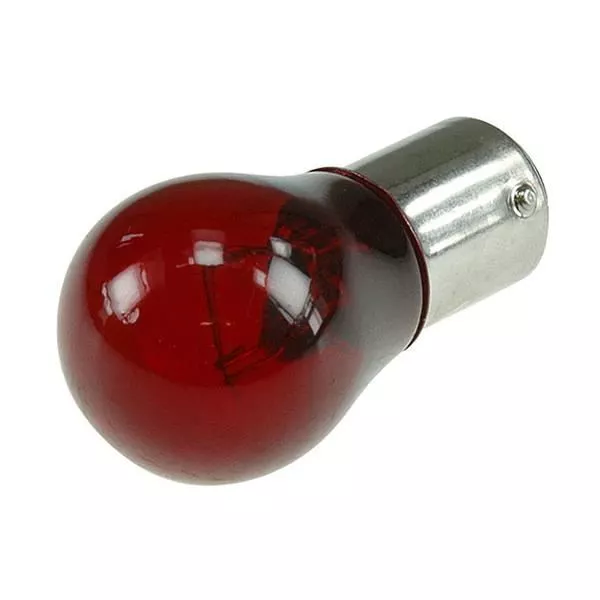 Ampoule 12V P21/5W Bay15D Rouge Lampe Feu Stop Arriere Veilleuse Moto Scooter