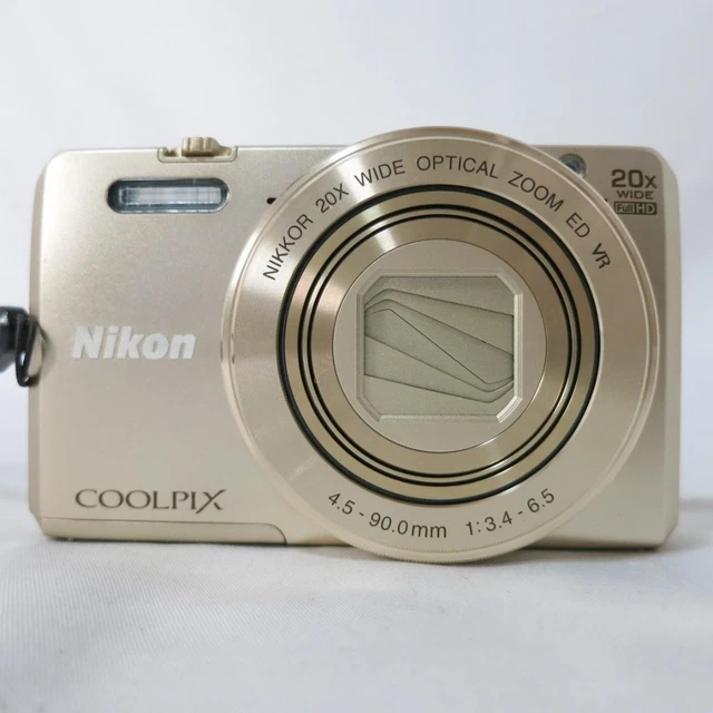 中古】Nikon製 デジカメ COOLPIX S7000 ゴールド/1602万画素 [管理  