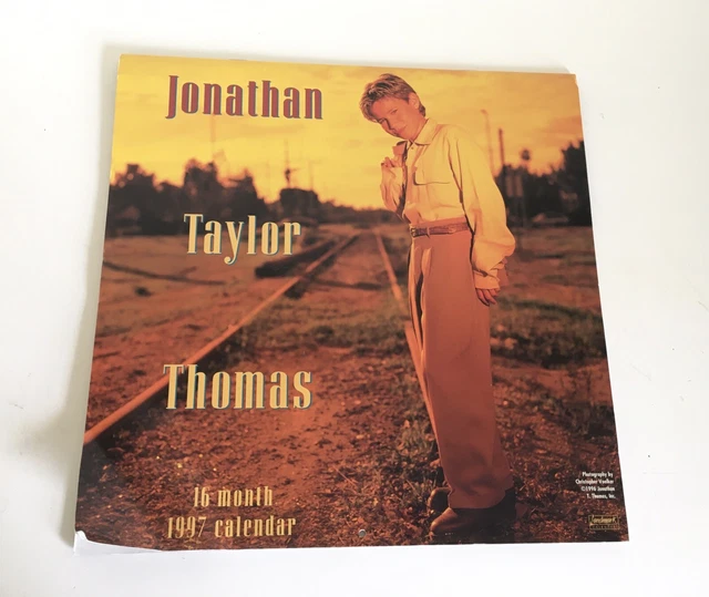 JTT JONATHAN TAYLOR Thomas Vintage 16Month Calendar 1997 EXTREMELY