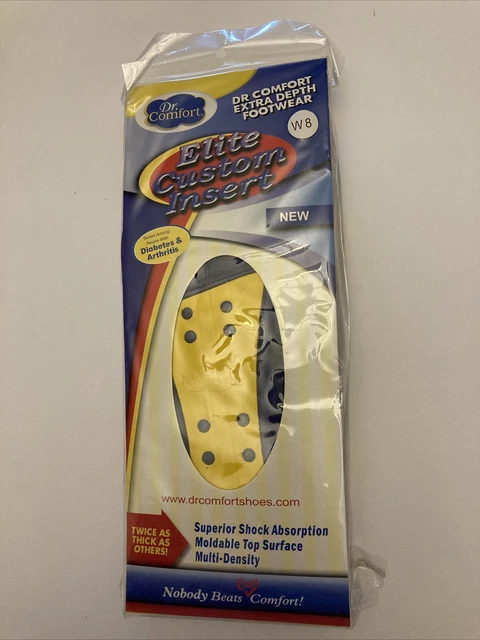 Dr. INSERTO PERSONALIZADO Comfort ELITE Mujer Talla 8 Diabético y Artritis
