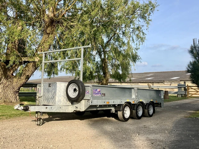 TUFFMAC 14FTX6.6 FLAT Bed Trailer/ Ifor Williams/ Nugent Trailer £5,500 ...