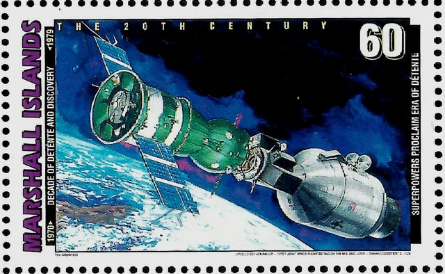 Weltraumforschung Apollo - Sojus-Weltraumflug Marke Marshallinseln Postfrisch