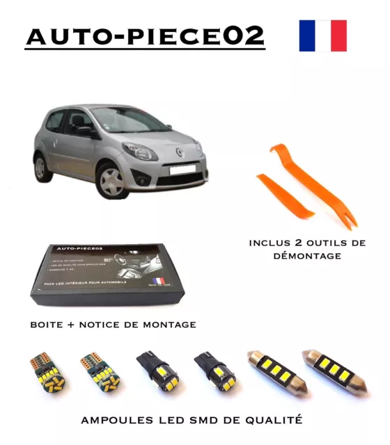 Pack FULL LED intérieur pour Renault Twingo 2