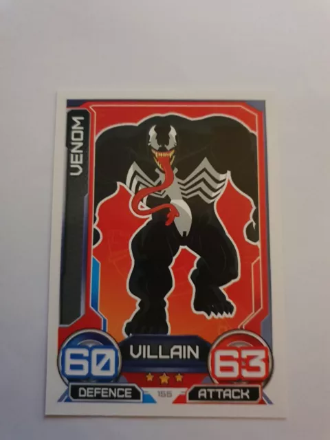 Topps Hero Attax Marvel Trading Cards 2010 #155 Venom