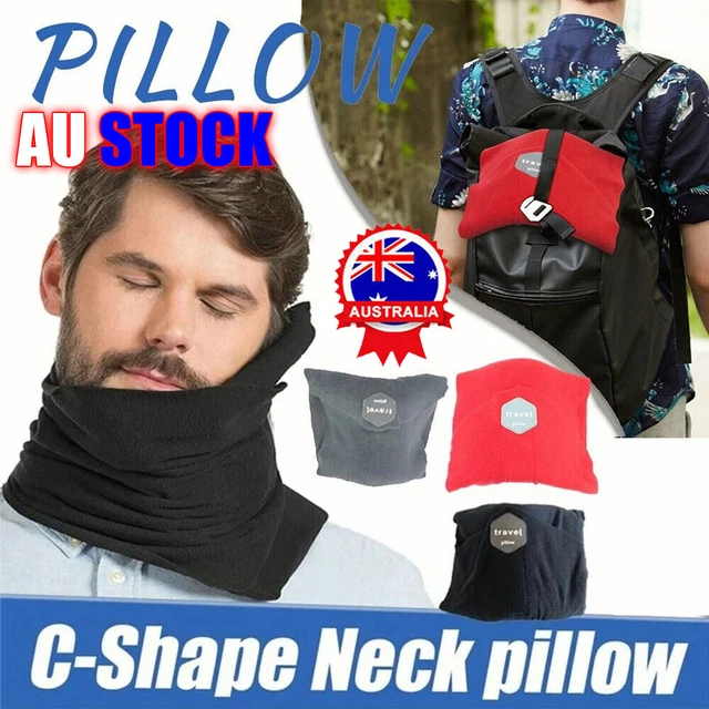 Portable Neck Collar Brace Soft Support Trip Rest Sitting Nap Travel Wrap Pillow