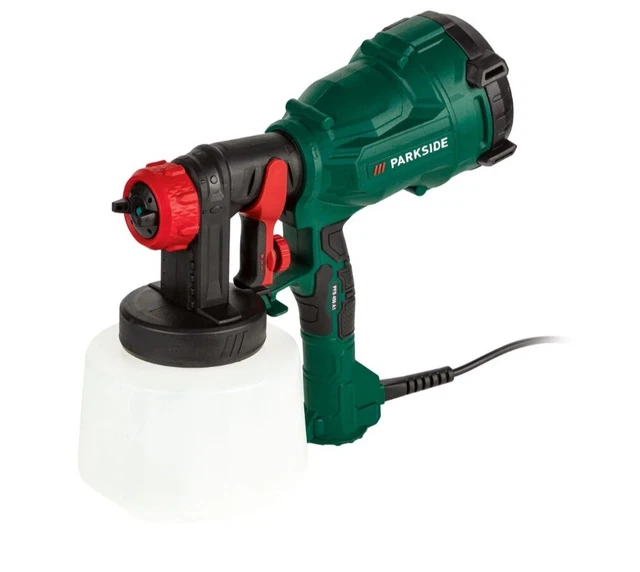 SISTEMA A SPRUZZO colore Parkside pistola a spruzzo colore spray colore