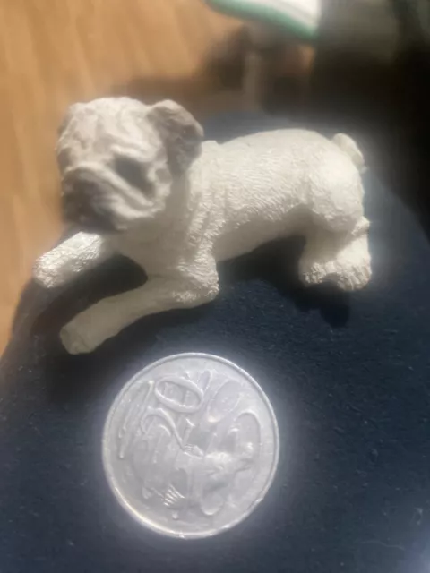 fawn pug figurine.  Very cute