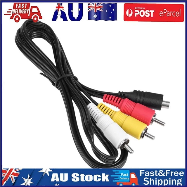 1.2m VMC-15FS A/V RCA to 10Pin Port Adapter Cable for Camera