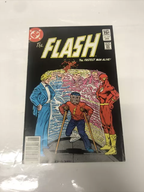 The Flash (1983) # 317 (FN/VF) Canadian Price Variant • Cary Bates • Infantino