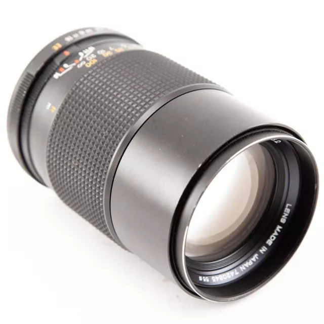 Konica Hexanon AR 135mm f3.2 objectif / manual focus telephoto lens A/R mount