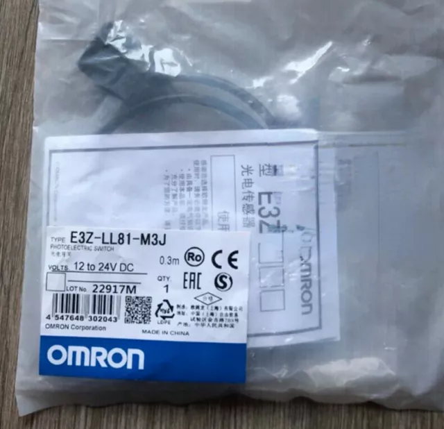 1 Brand-new OMRON E3Z-LL81-M3J Photoelectric Switch 12-24VDC #