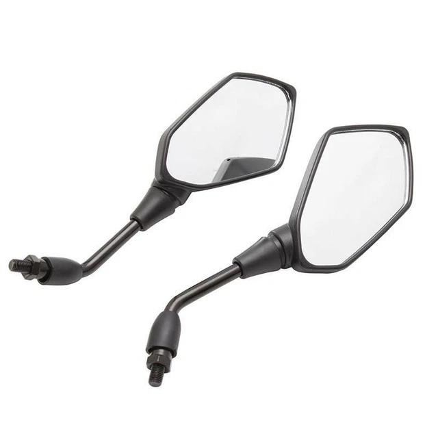 Long Stem Side View Door Off Hinge Mirrors For Jeep Wrangler 2007-18 JK JL TJ YJ