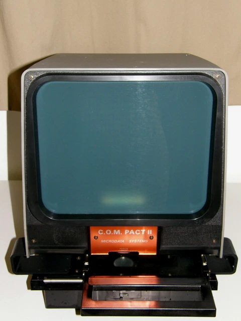 Microfiche Reader Viewer New Old Stock Gakken Working Ready to Use