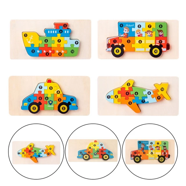 Puzzle Magnetico Per Bambini - Blocchi Da Costruzione Bifacciali, Giocattolo Educativo Per Età Prescolare E Adulti