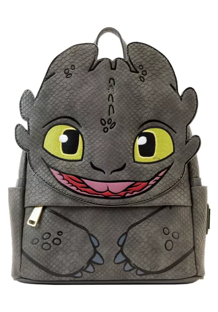 Dreamworks How to Train Your Dragon Toothless Mini Backpack by Loungefly One Siz